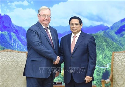 View - 	Thủ tướng Phạm Minh Chính tiếp Chủ tịch Hội Luật gia Liên bang Nga